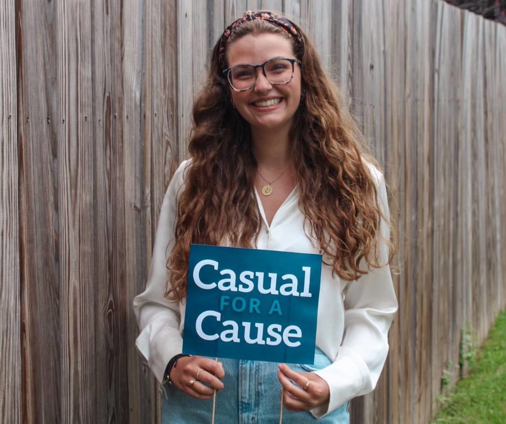 kyra mckinnon causal for a cause sign kyra mckinnon causal for a cause sign