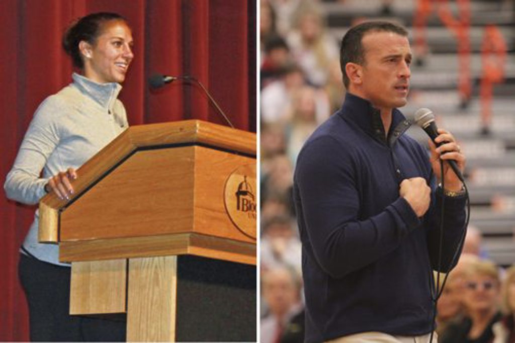 Carli Lloyd Chris Herren speak motivational youth speakers