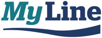 journey bank's MyLine logo for their MyLine product.